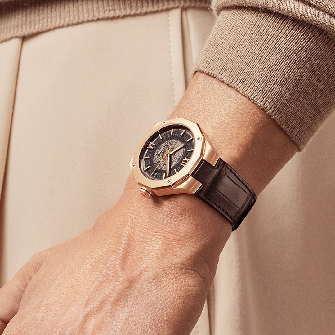 Baume et Mercier Riviera Gold 10787 Baumatic Ø 39mm