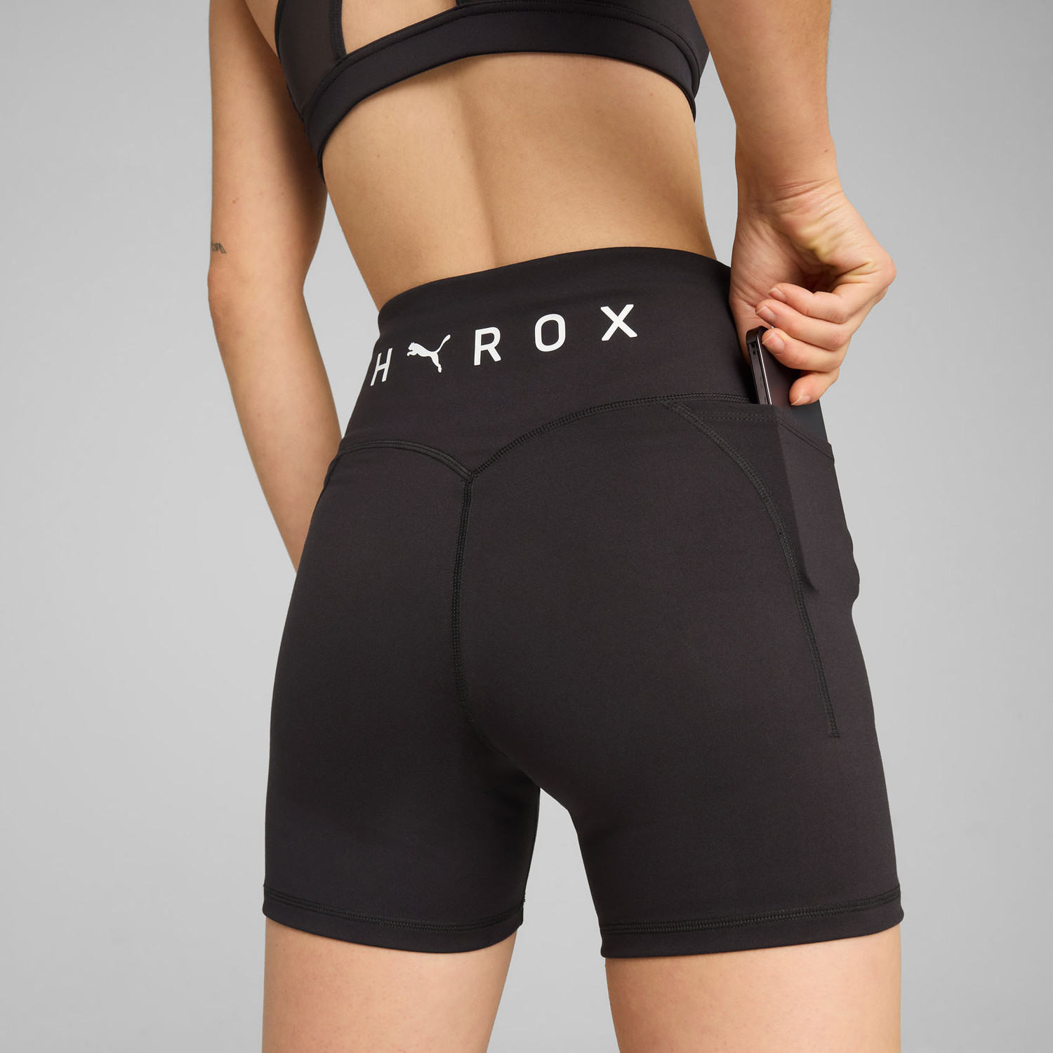 Puma x Hyrox Cloudspun 3'' Korte Legging Dames