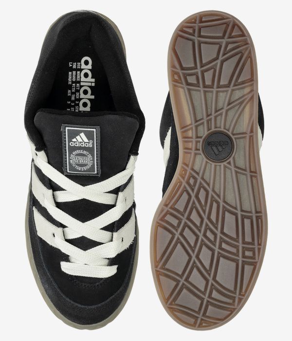 adidas Skateboarding Adimatic Schuh (core black white light gum)