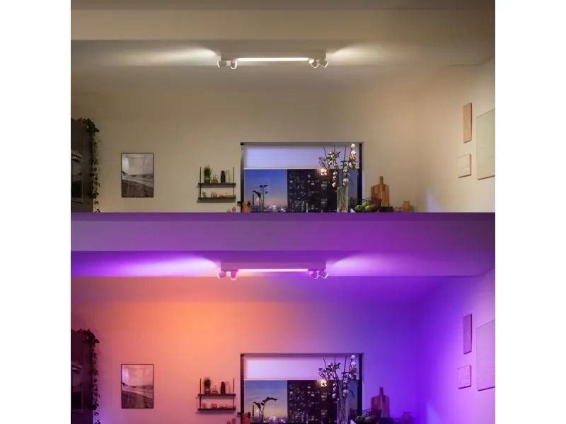 Philips Hue White Color Ambiance Centris 4-Spot Hvid - BT