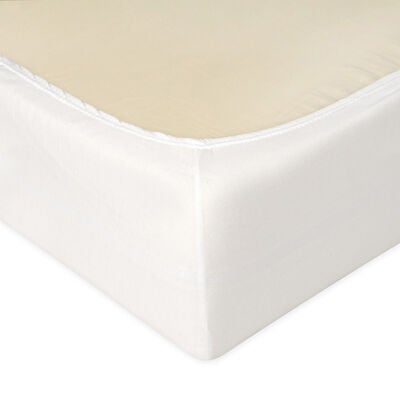 BabyMatex Jersey Dra-på-laken 70x140, White