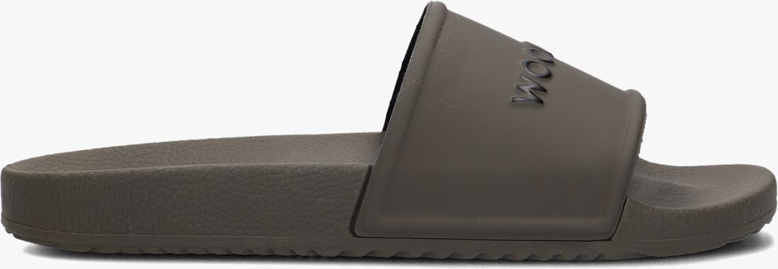 WOOLRICH groene woolrich badslippers slide eva