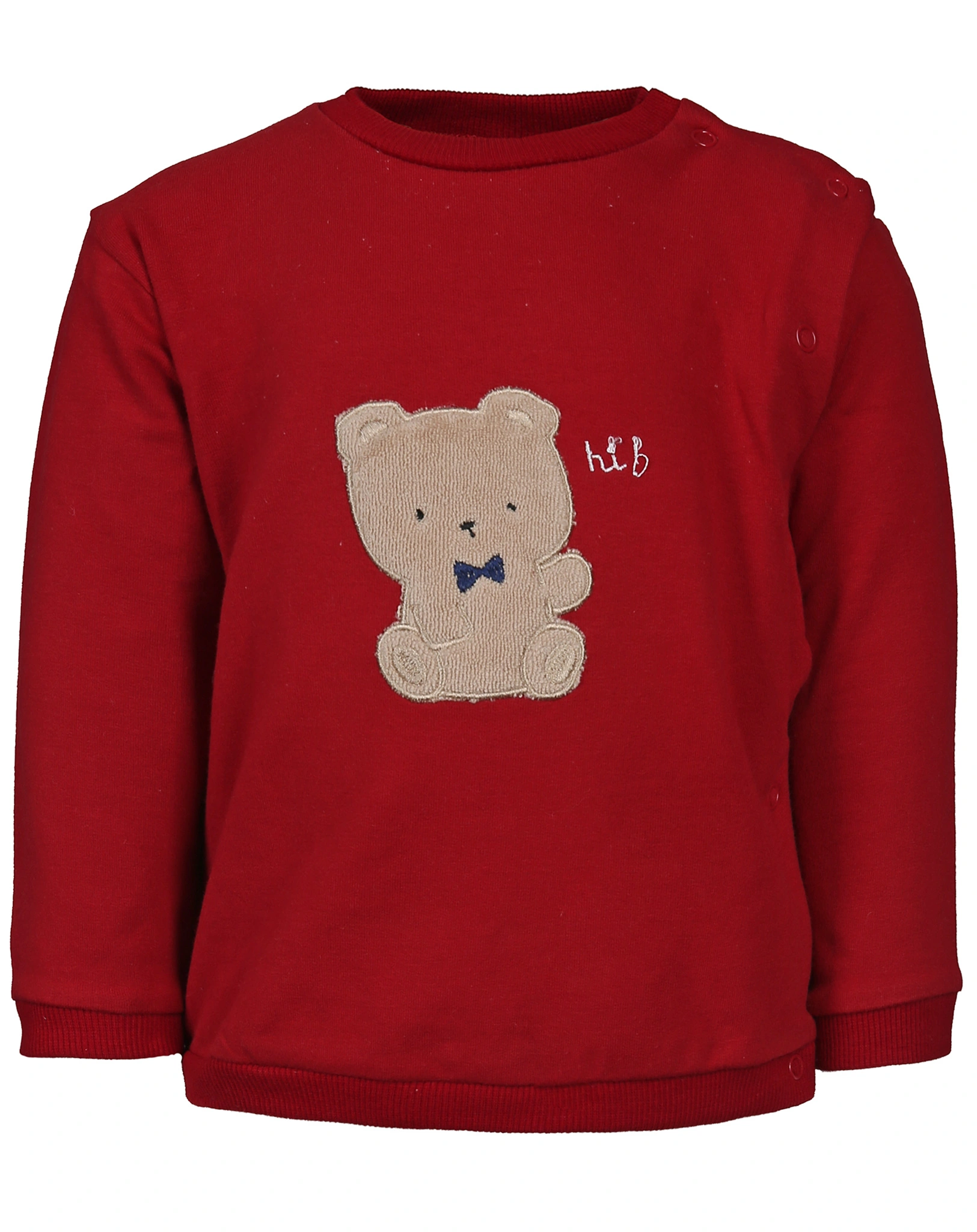 Langarmshirt OSO 4-teilig in night blue/red
