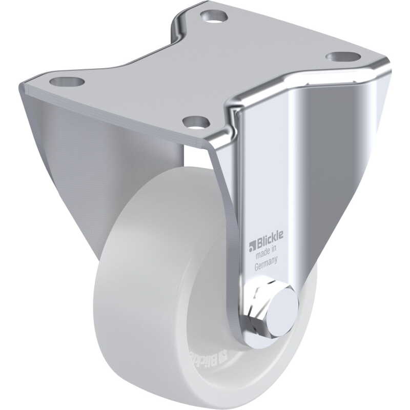 BLICKLE - Roulette fixe Ø 80mm bandage polyamide PA 6.6 350kg - BH-SPO 80G