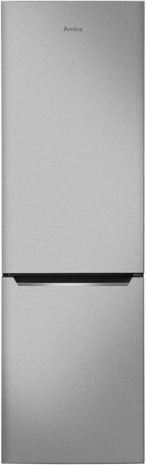 Amica Kühl Gefrierkombination freistehend Total NoFrost 181 x 54 x 59,1 cm 250 l Nutzinhalt VitControlPlus FreshZone elektronische Steuerung - Edelstahloptik