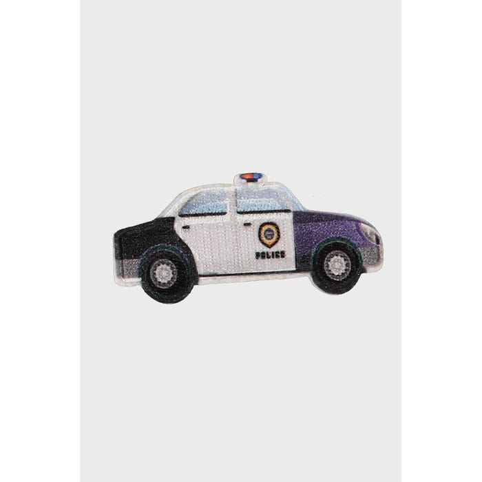 Atelier Veritas-Patch met politie auto 3,5x7cm