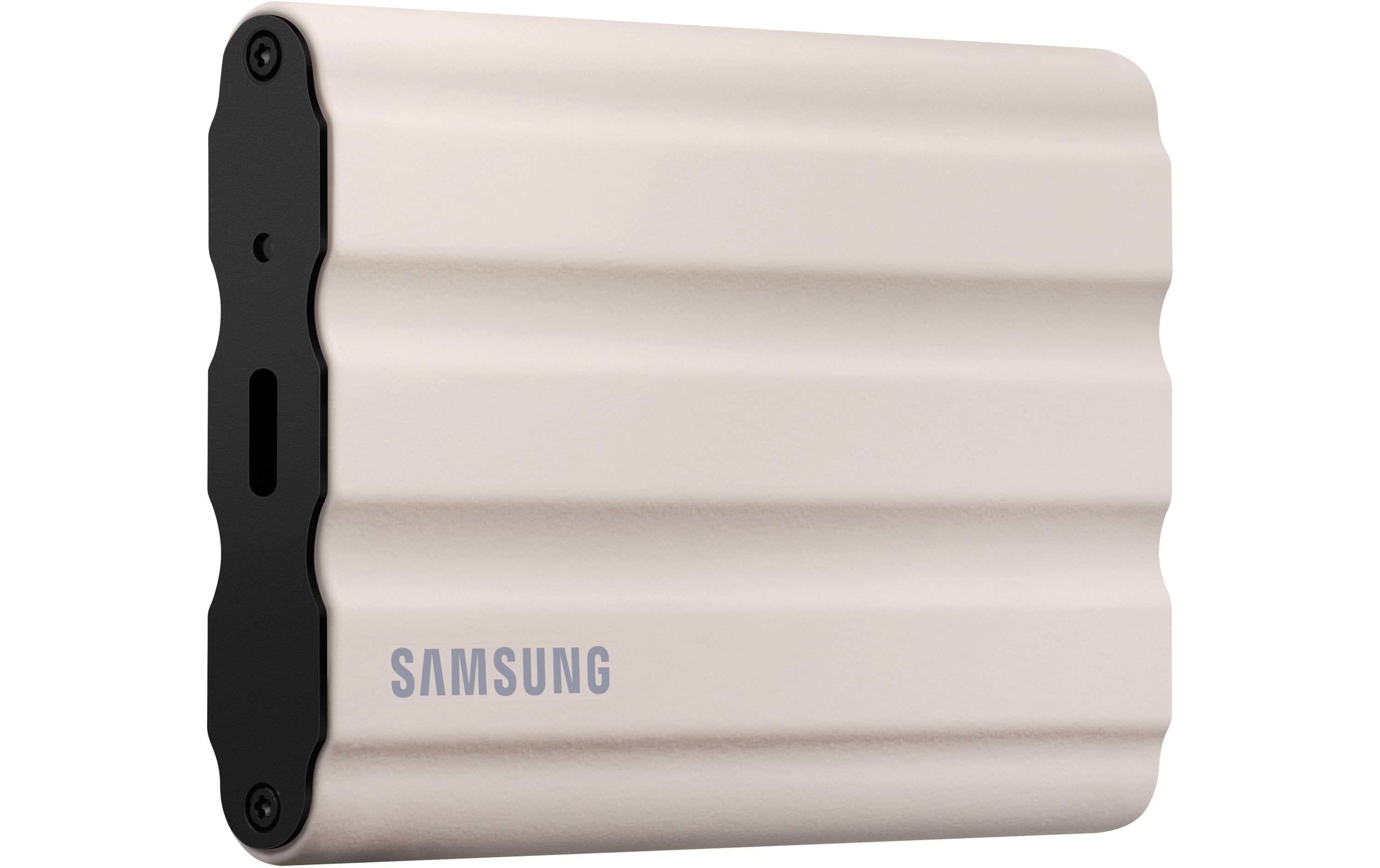 Externe SSD T7 Shield 2000 GB Beige<br>Externes Solid State Drive mit 2000 GB