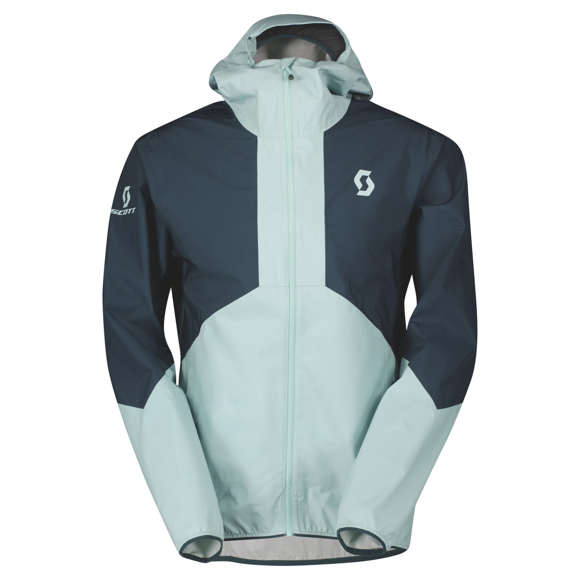 SCOTT Explorair Light Dryo 2.5 Layer Jakke Mint/Mørkeblå til Mænd