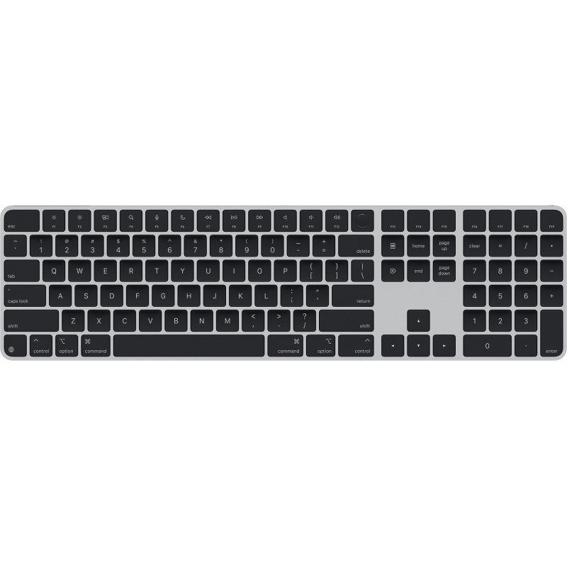 Apple Magic clavier Universel USB + Bluetooth QWERTY Anglais américain Noir