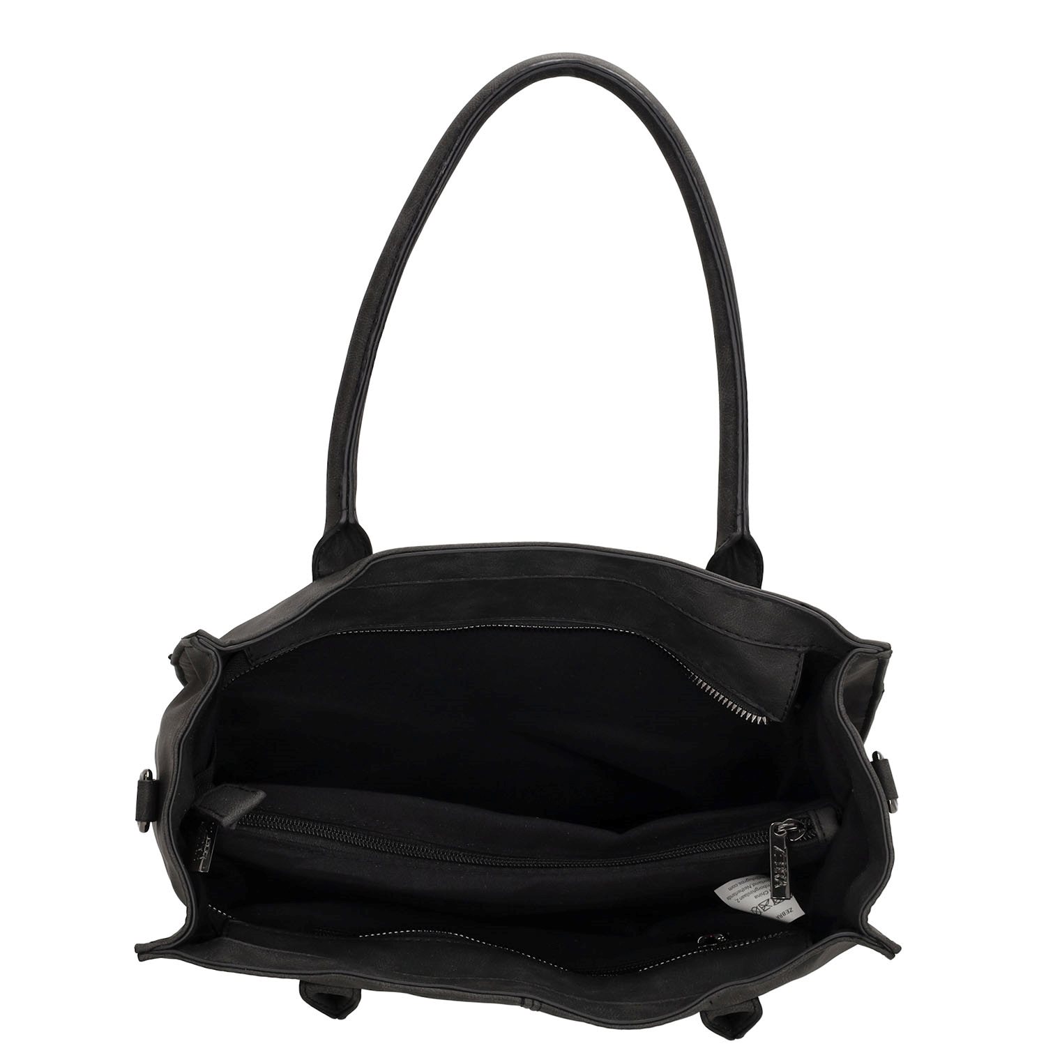Zebra Trends Cynthia Shopper black