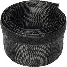 Gaine de câbles flexible à fermeture auto-agrippante