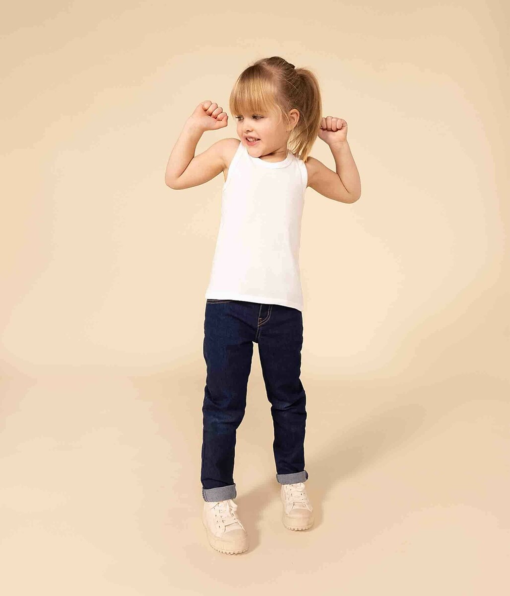 PETIT BATEAU<br>Conjunto de 2 camisetas de algodão