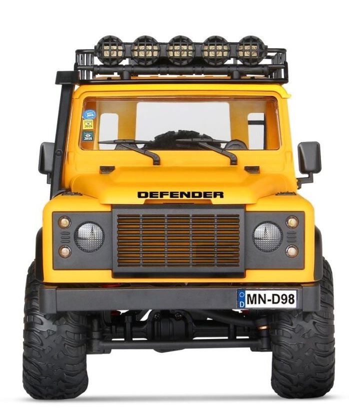 JJRC - Land Rover Camel Fjernstyret Bil - Gul
