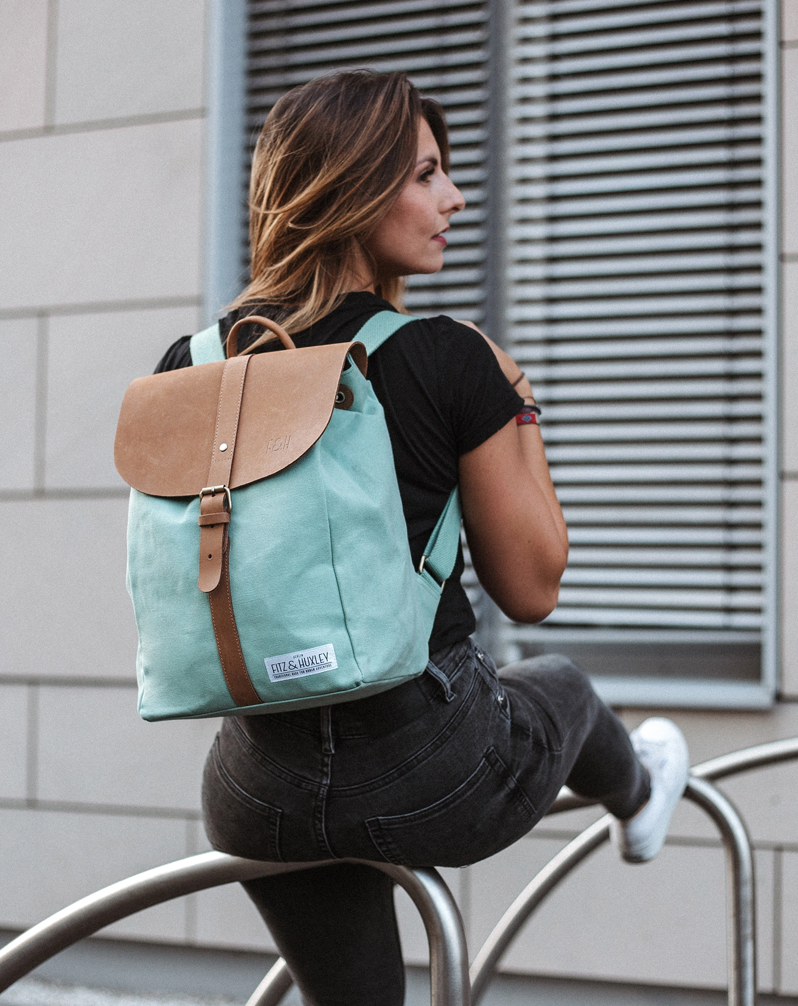 Fitz & Huxley Rucksack SOLSTICE 13l, mint