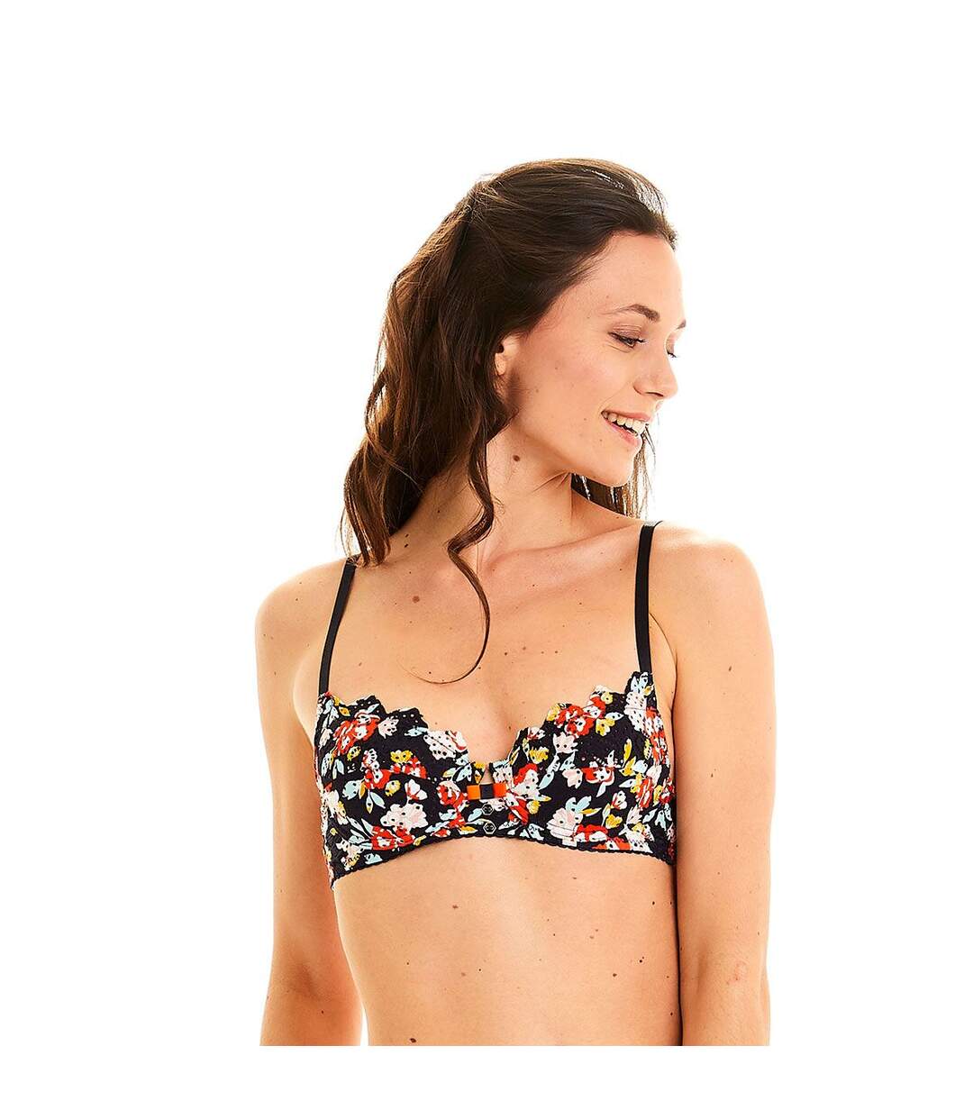 Soutien-gorge ampliforme coque moulée marine Magma