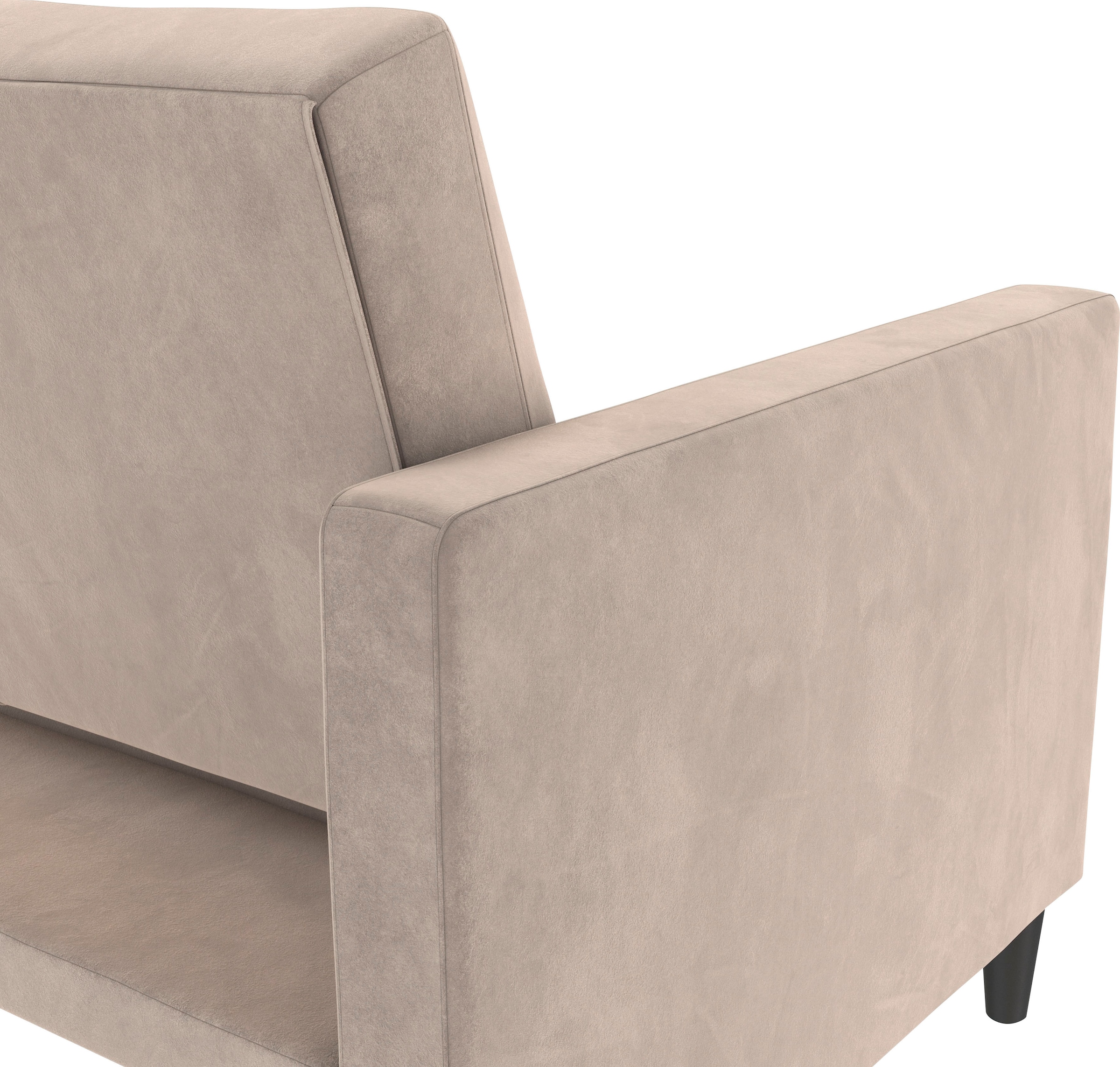 Dorel Home 3-Sitzer »Celine« Rückenlehne 2-teilig und 3-fach verstellbar, Sitzhöhe 43 cm