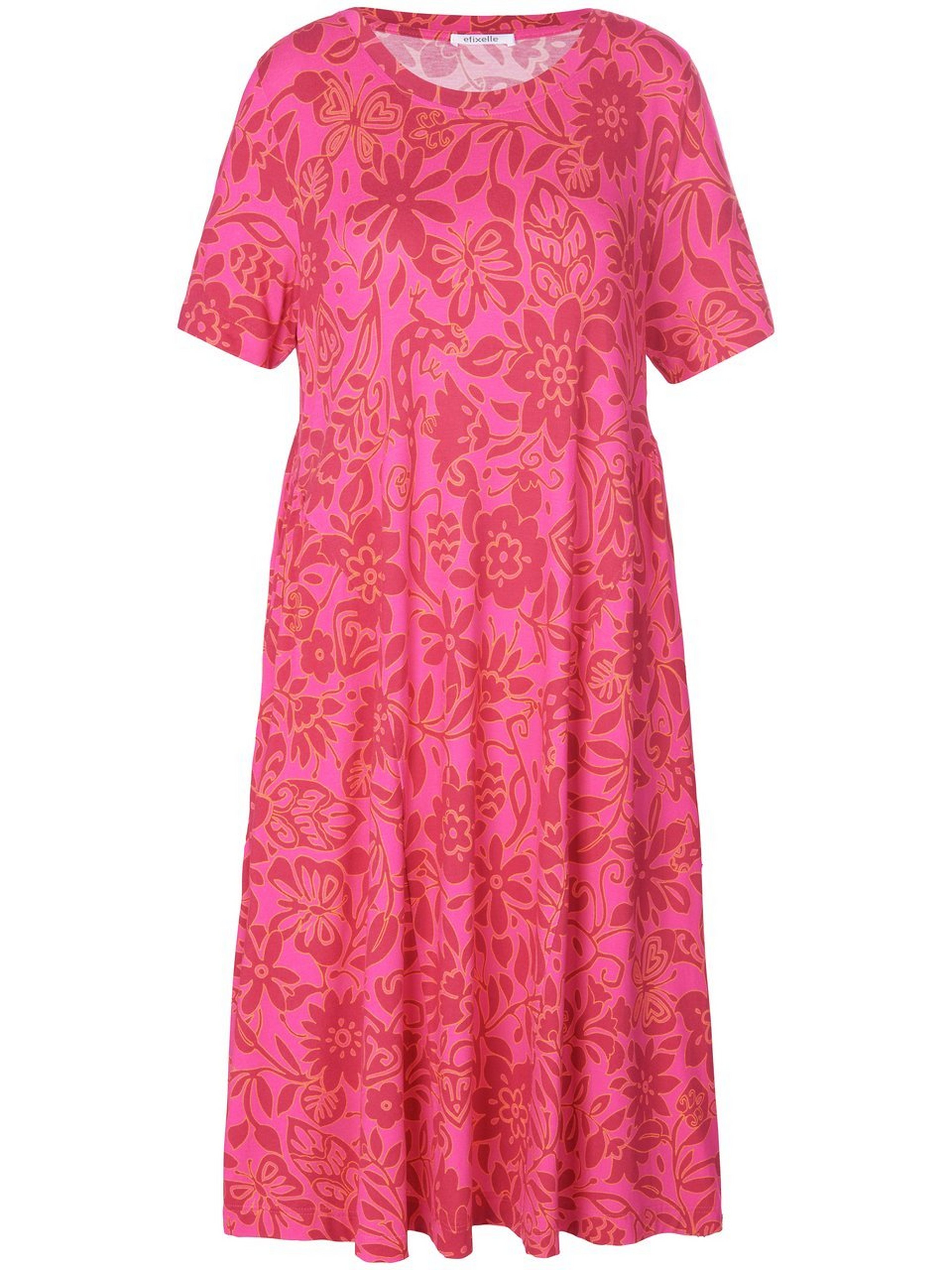 Jersey-Kleid mit 1/2-Arm