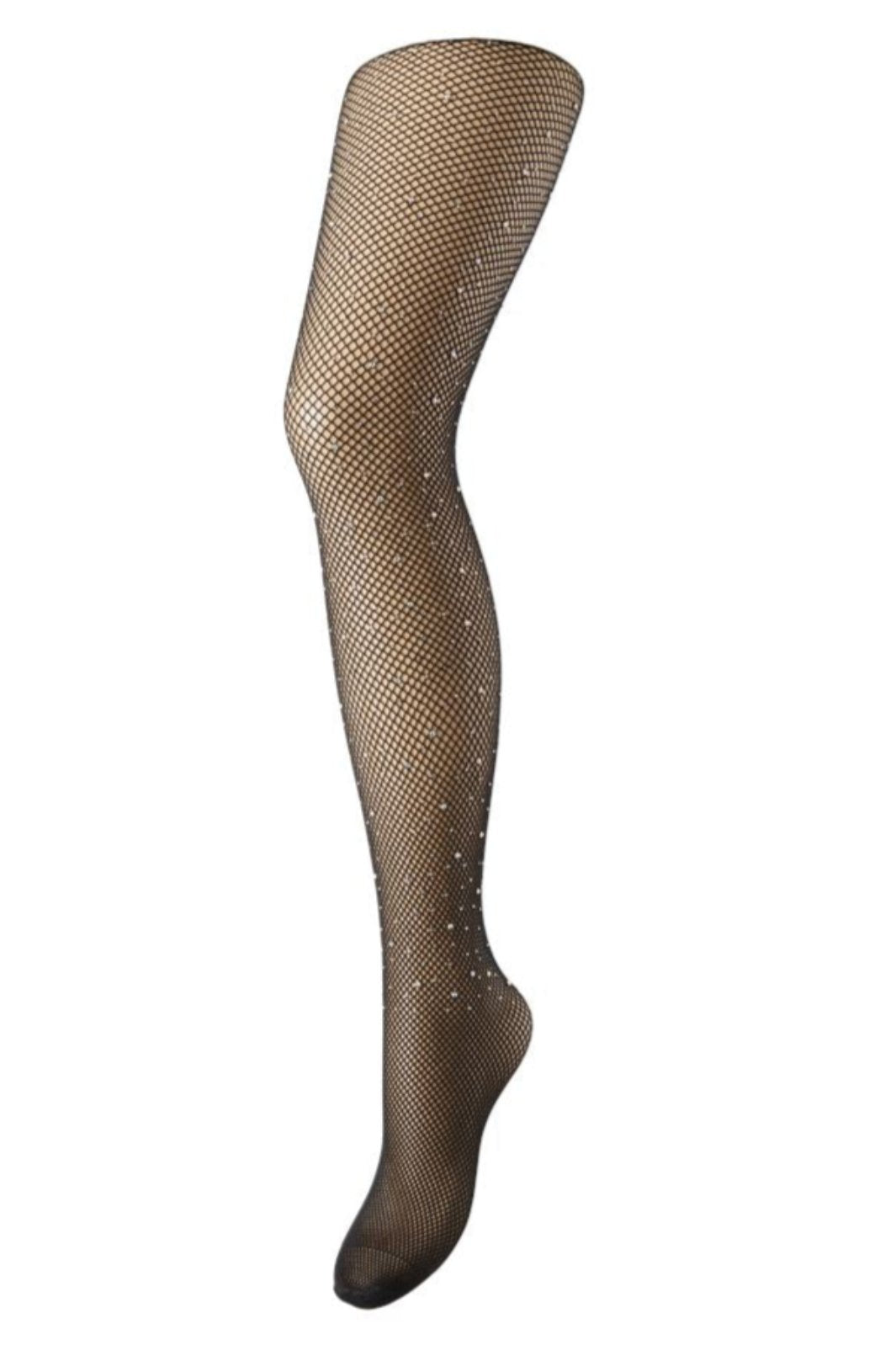 Pieces Pcclaire Fishnet Glitter Tights