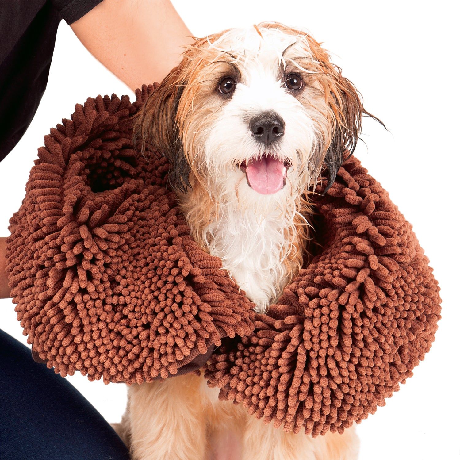 Hundehandtuch Cleankeeper Dry Bone Braun - Wolters