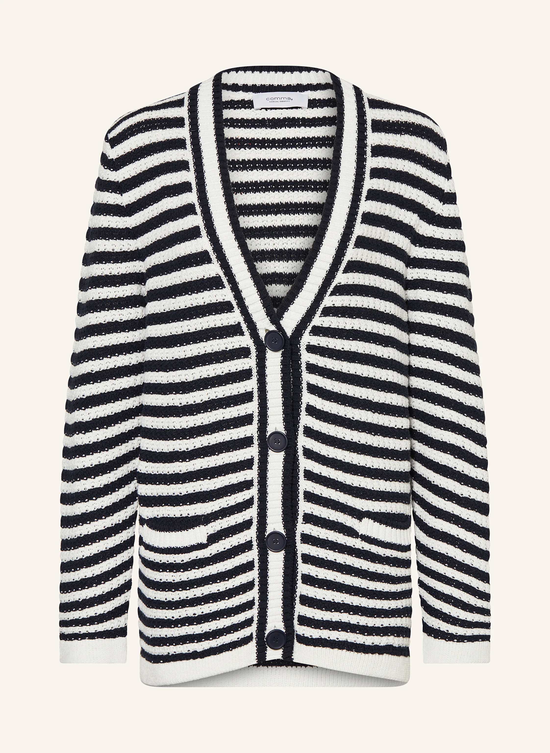 comma casual identity Strickjacke