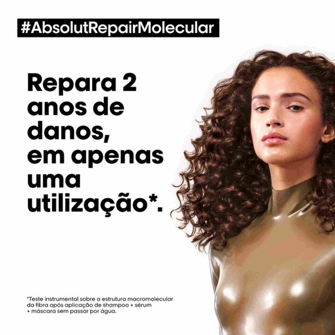 L'ORÉAL PROFESSIONNEL SERIE EXPERT Shampoo Absolut Repair Molecular - 500ml