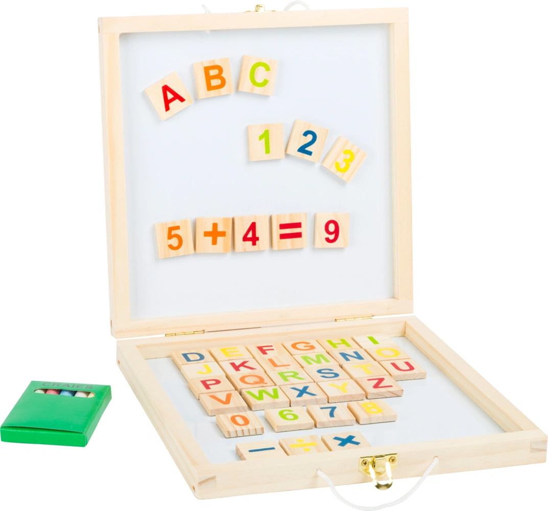 Tafelbox BUCHSTABEN UND ZAHLEN magnetisch