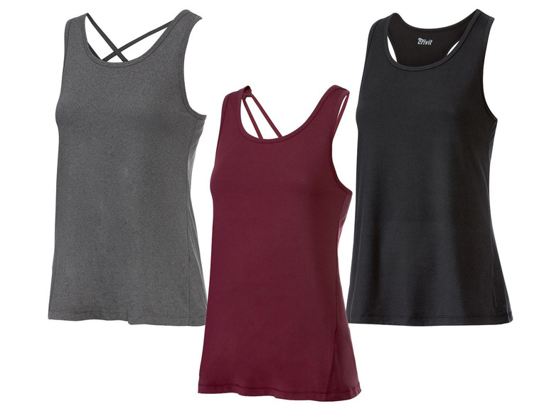 Sporttop voor dames, sneldrogend