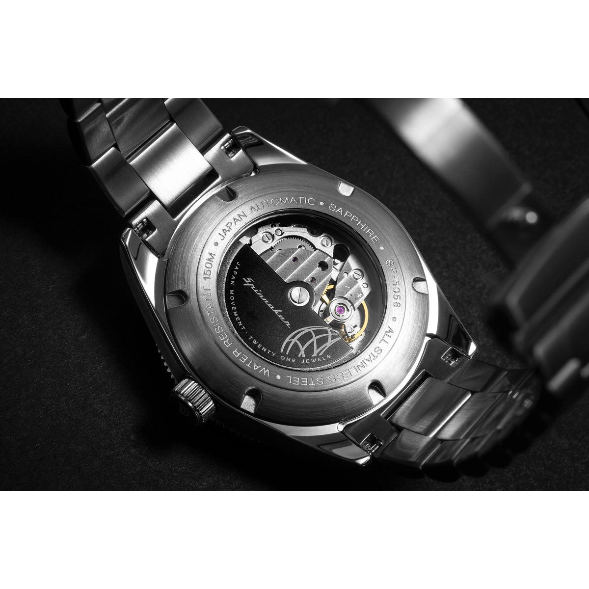 Montre spinnaker Croft homme acier