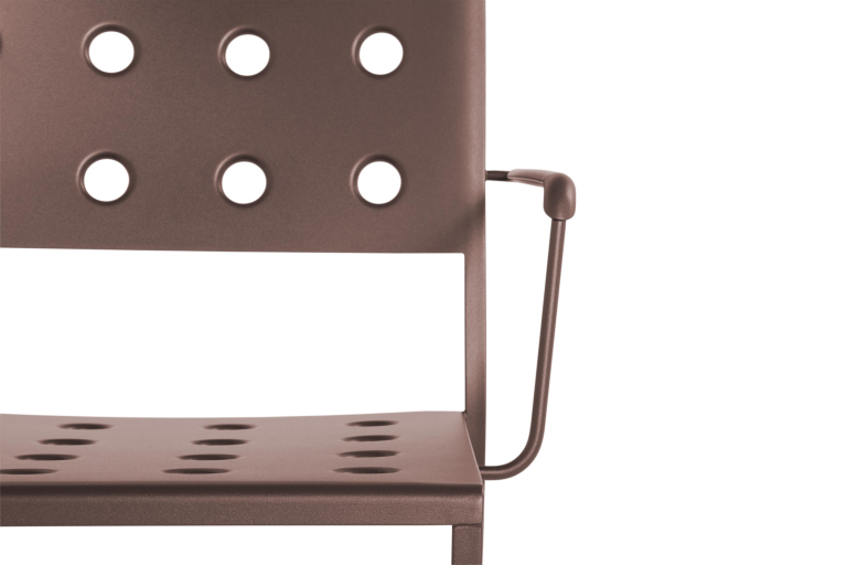 Hay Balcony fauteuil met armleuning chalk beige