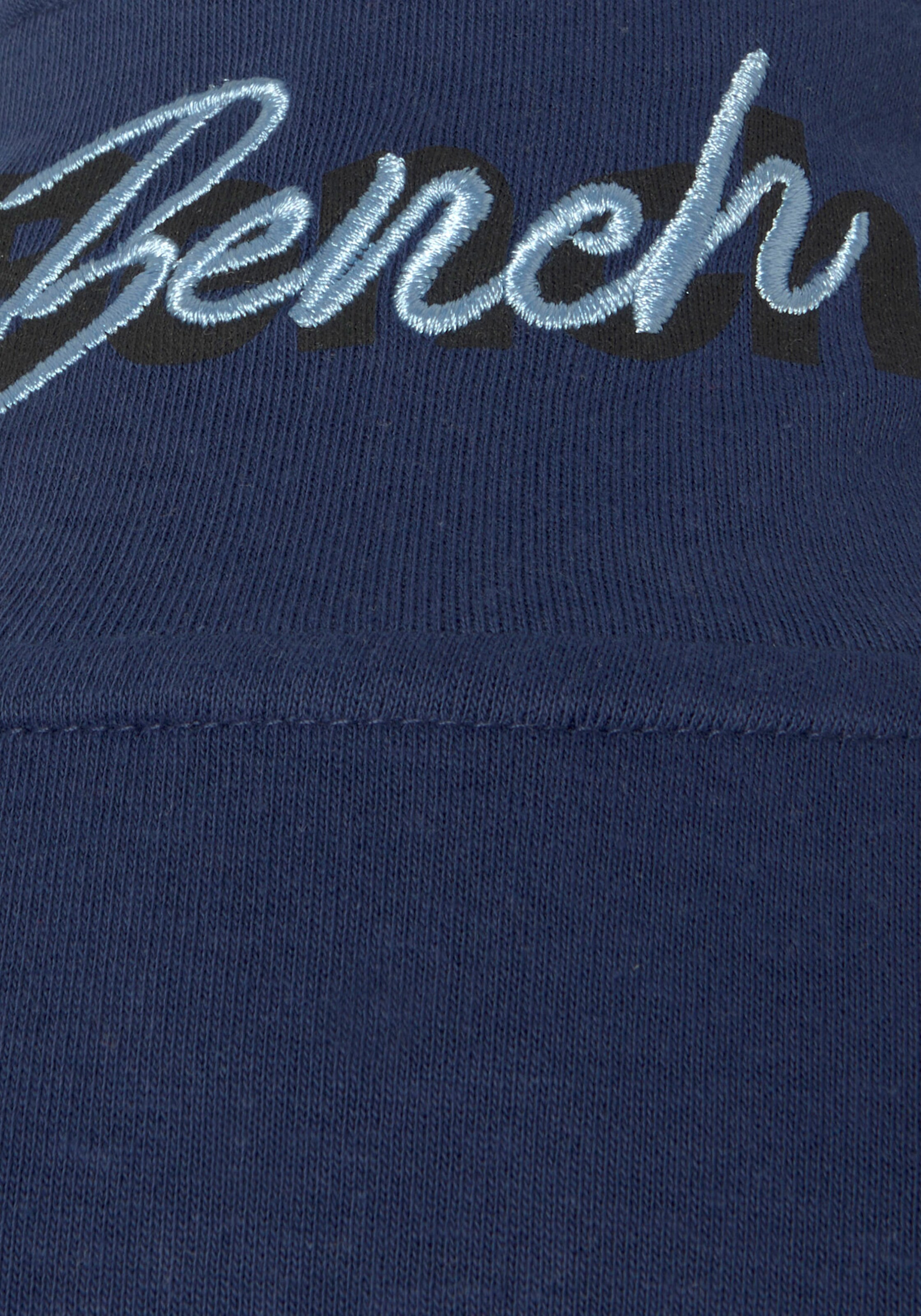 Sweatjacke in blau