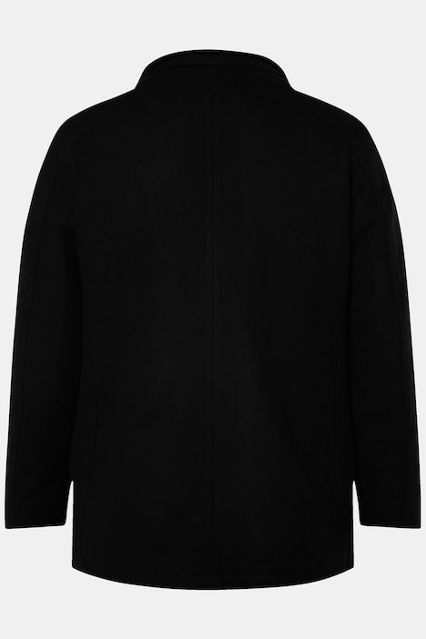 Boston Park Wolloptik-Jacke, Stehkragen-Einsatz, bis 84/86