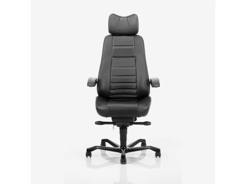 Kontorstol KAB Seating Controller, White-Line Sort skind