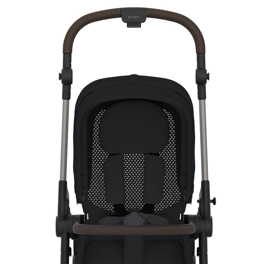 Poussette Melio 3 - Moon black