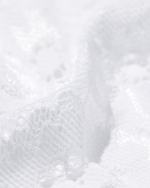 slip brésilien femme micro avec dentelle blanc