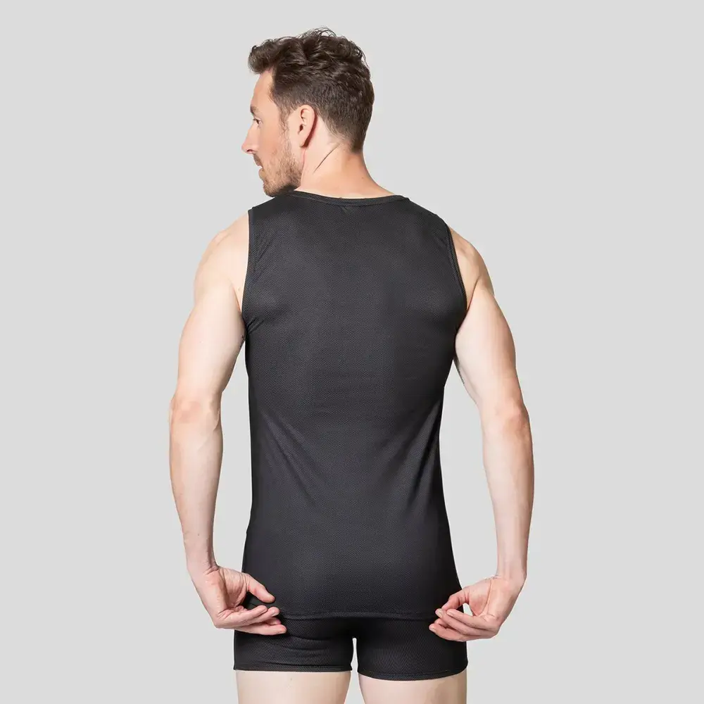 Odlo Active Everyday Eco BL Ondershirt Zonder Mouwen Zwart Heren 2-Pack