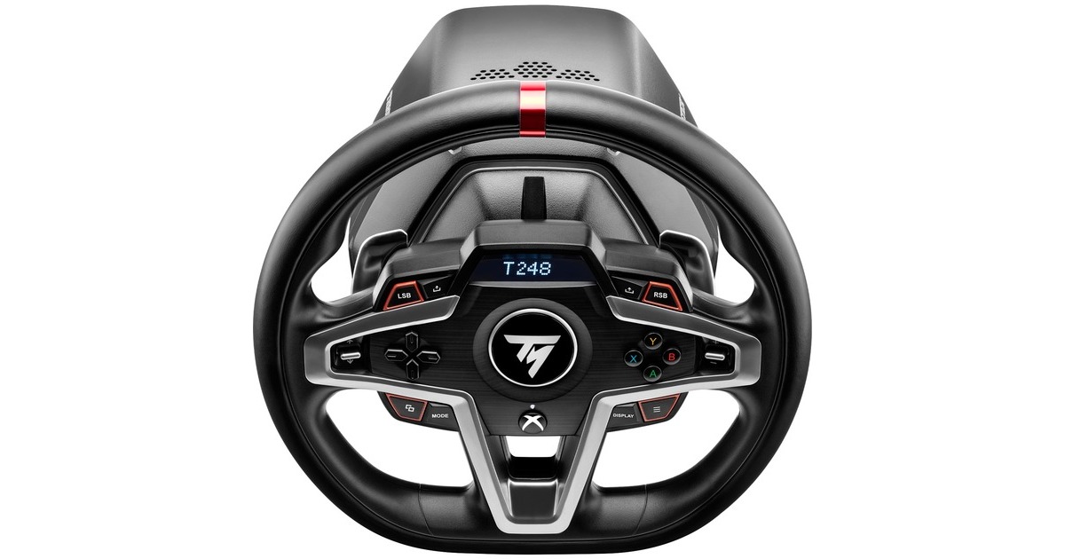 ThrustmasterT248 stuur  (Zwart/zilver, Pc, Xbox One, Xbox series X|S)