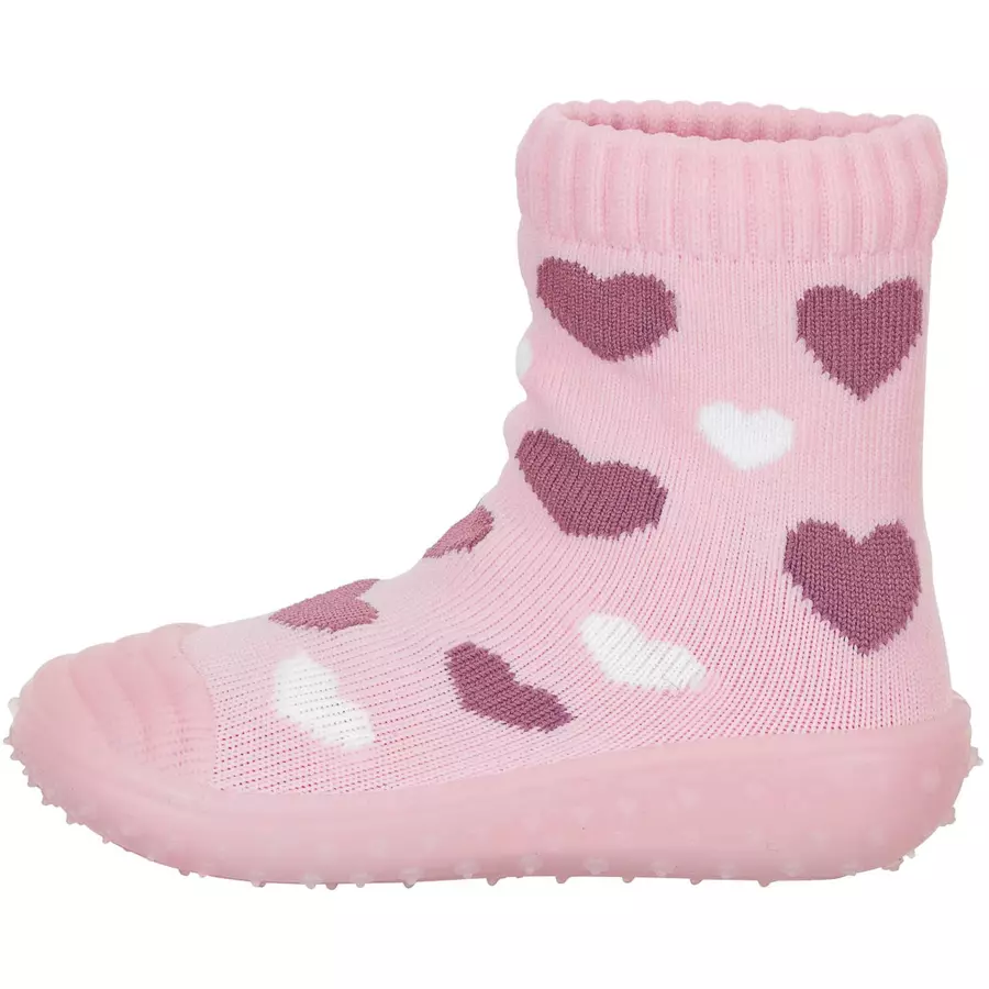 Sterntaler Adventure-Socks Herzen rosa