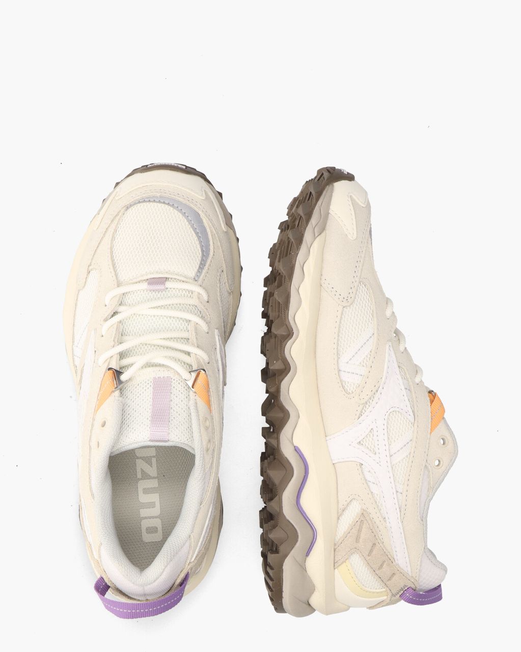 Mizuno Wave Mujin TL Off-White/Wit Damessneakers
