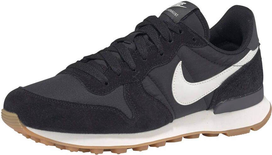 Nike Internationalist Dames Sneakers Black Summit White-Anthracite-Sail