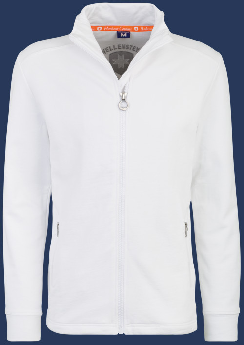 Yacht Jacket Men French Terry 400, White