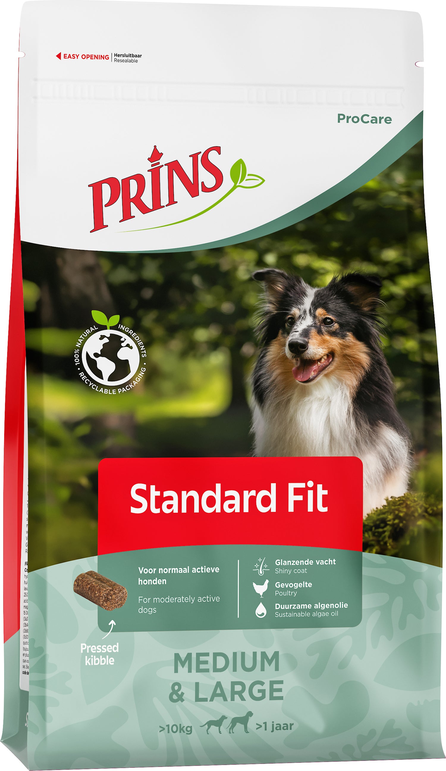 Prins hondenbrokken Procare Standard Fit adult gevogelte 12 kg
