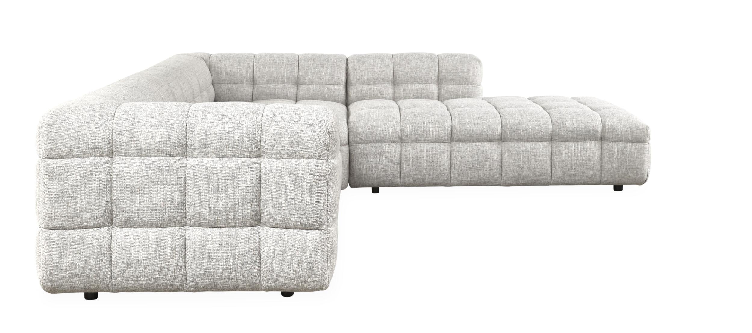 Manon hjørnesofa med pufafslutning