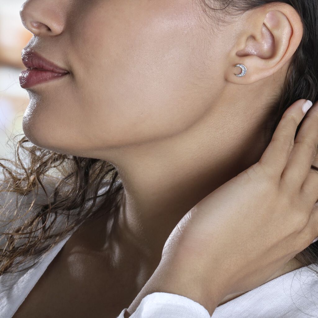 Boucles D'oreilles Pendantes Celma Or Jaune