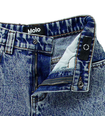 Molo Shorts - Denim - Alpha - Kontrast Stone