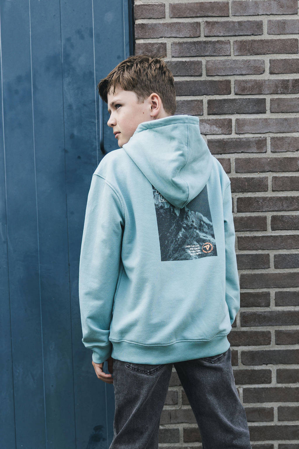TYGO & vito NextGen hoodie lichtblauw
