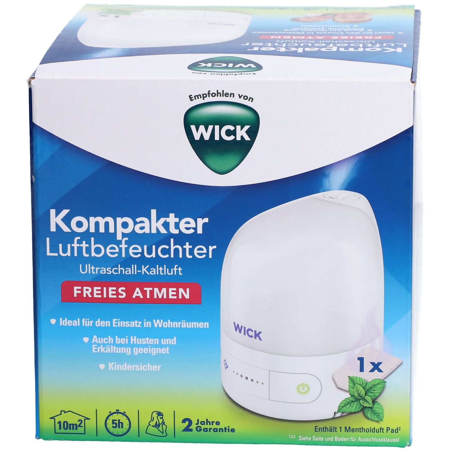 WICK Kompakter Luftbefeuchter