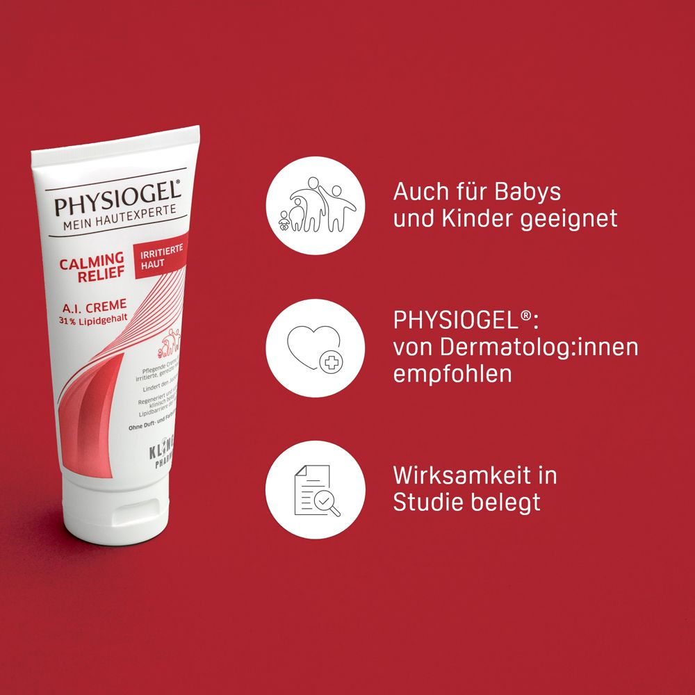 PHYSIOGEL® Calming Relief A.I. Creme 100ml  - irritierte Haut