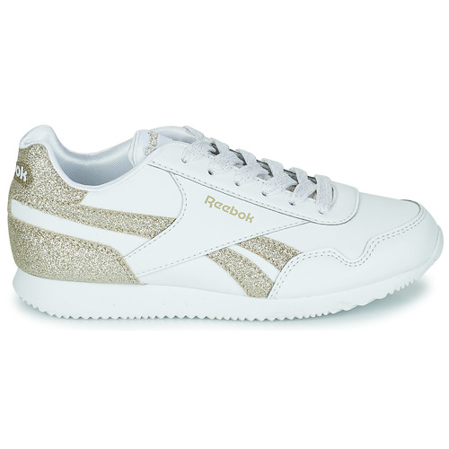 Reebok Classic - REEBOK ROYAL CL JOG - Blanc / Doré