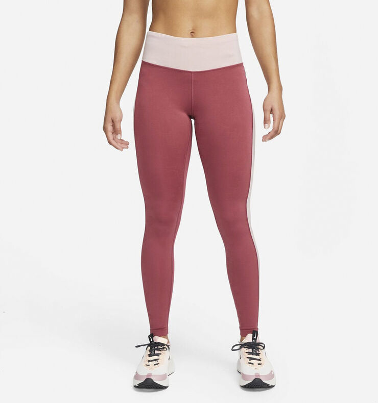 Nike Dri-FIT Fast løbetights Rød