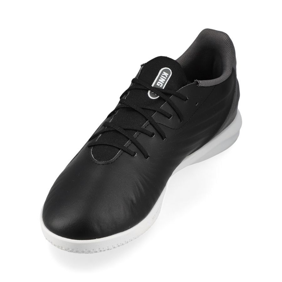 PUMA King Match IT Eclipse - Noir/Blanc/Cool Dark Gray Enfant
